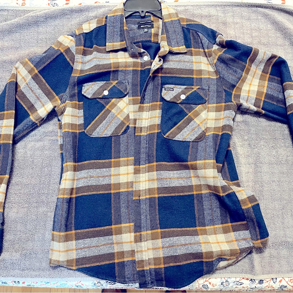 Brixton button up long sleeve flannel